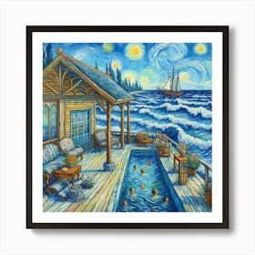 Starry Night Art Print