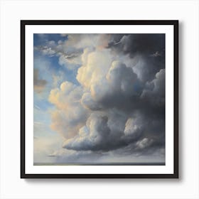 Cloudy Sky Art Print