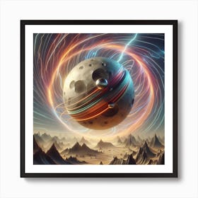 Storm object Art Print