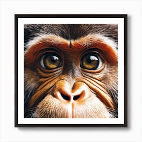 Chimpanzee 2 Art Print