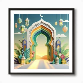 Ramadan 16 Art Print