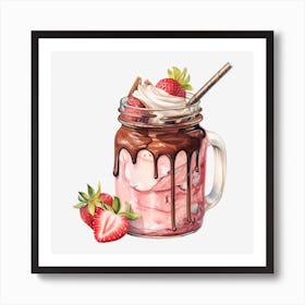 Ice Cream Sundae 9 Art Print