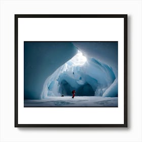 Ice Cave Art Print