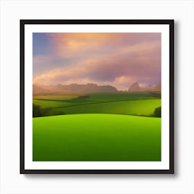 Landscape Art Print