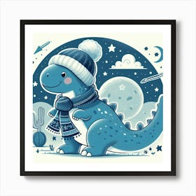 Dinosaur T-Rex Art Print