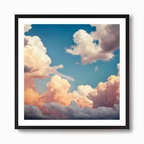 Cloudy Sky 6 Art Print