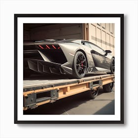 Lamborghini Huracan Art Print