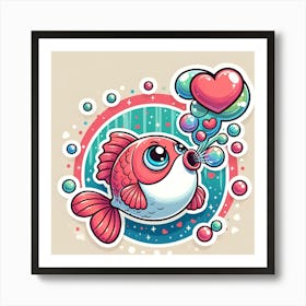 Koi Fish Art Print