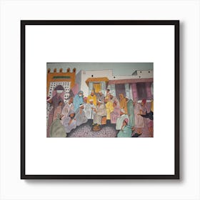 Moroccan Village Art Print