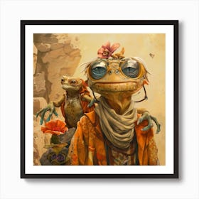 Frogs 3 Art Print