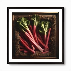 Rhubarb 128 Art Print