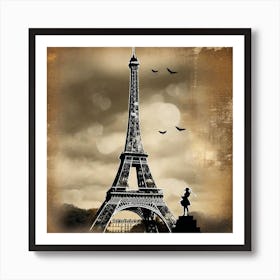 Paris Eiffel Tower 30 Art Print