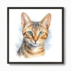 Thai Cat Portrait 2 Art Print