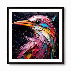 Colorful Bird Art Print