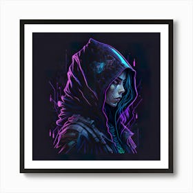 Artwork Cyberpunk Hoo (44) Art Print