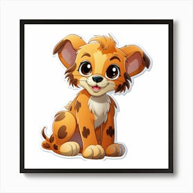 Lion Cub 37 Art Print