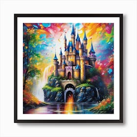 Cinderella Castle 25 Art Print