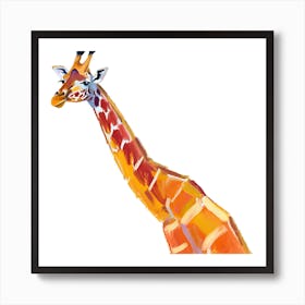 Giraffe 07 Art Print