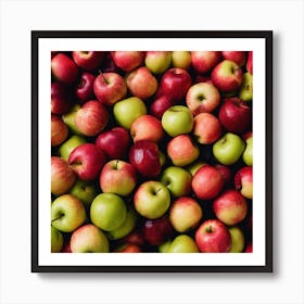 Red And Green Apples 5 Art Print