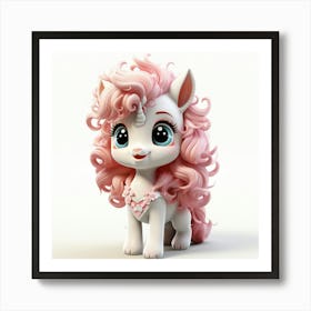 Unicorn Pony Art Print