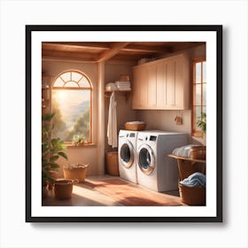 Laundry Room 3 Art Print