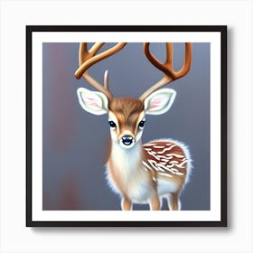 Beautiful Deer (1) Art Print