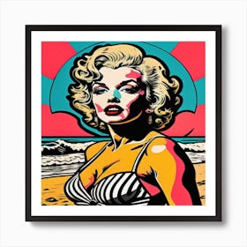 Marilyn9 Art Print