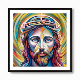Jesus Wall Art 3 Art Print