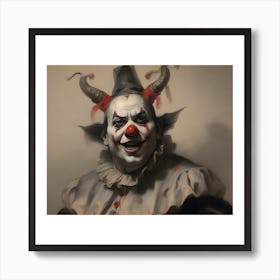 Clown 1 Art Print