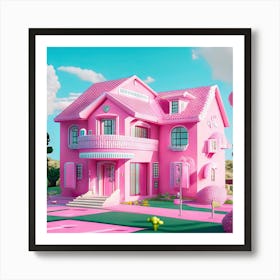Barbie Dream House (984) Art Print