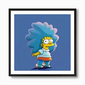 Simpsons Art Print
