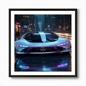 Mercedes Benz Concept Car 1 Art Print