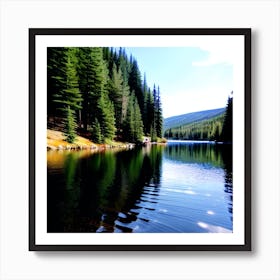 Lake  Art Print