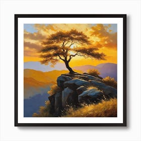 Lone Tree 20 Art Print