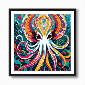 MEXICAN SQUID Art Print