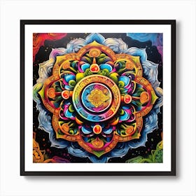 Mandala Art Print