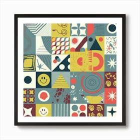 Abstract Pattern Art Print