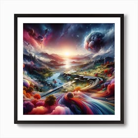 Dreamscape 13 Art Print