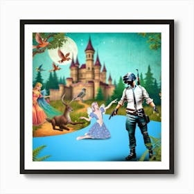 Fairytale Forest pubg Art Print