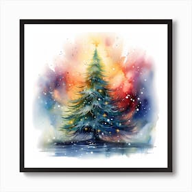 Festive Fusion Fantasy Art Print