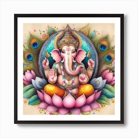 Ganesha 11 Art Print