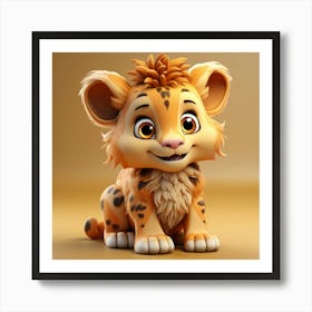 Lion Cub 15 Art Print