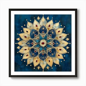 Mandala Art 11 Art Print