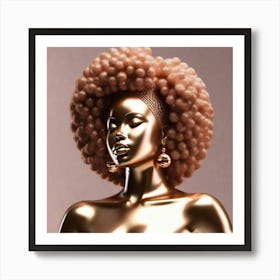 Golden Is Beautiful Art Print