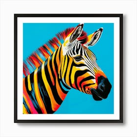 Zebra Art Print