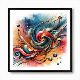 Abstract Painting 3 Art Print