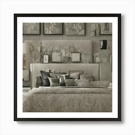 Modern Bedroom 10 Art Print