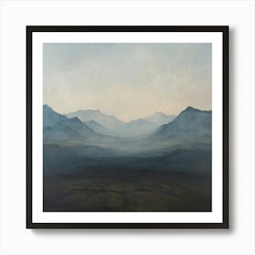 Poster Canvas Mountain 19 Art Print