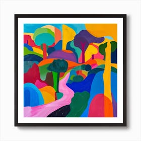 Colourful Gardens Jardin Des Plantes France 2 Art Print