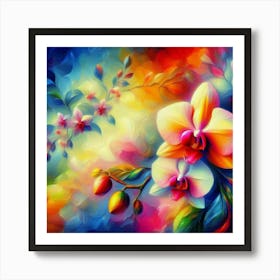 Orchids 2 Art Print